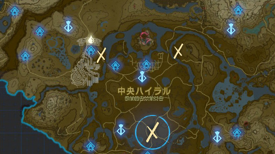 ラムダ財宝地図